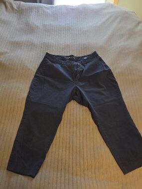 Old Navy Navy High-Rise Pixie Pants